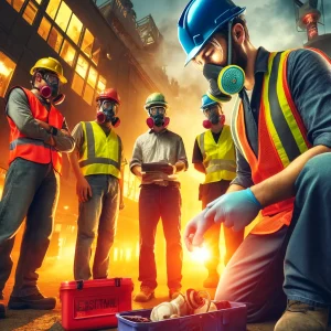 Respiratory Protection training government construction. Site Safety and Health Officer 1-Hour training. Instant certificate download.