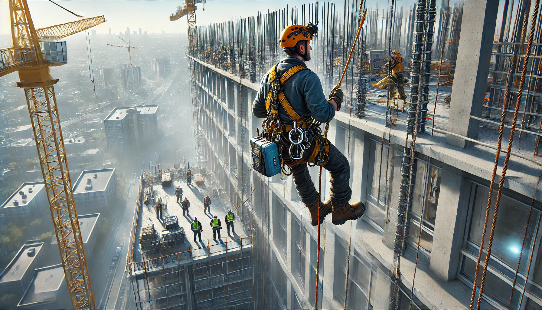 Rope Access Safety In Construction