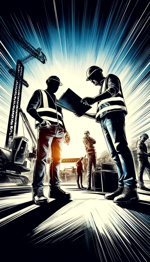 Quality Control Manager reviewing and documenting daily QC reports, ensuring all project activities meet quality standards and compliance requirements