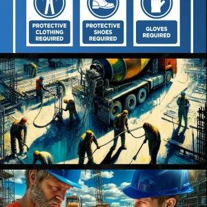 Safety officer participating in a continued education course, engaging with training materials to stay updated on the latest safety protocols and industry standards.