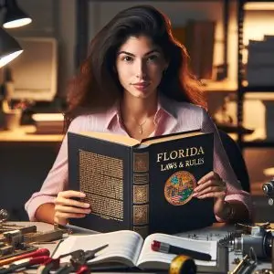 Florida Professional Engineer Studying Laws & Rules