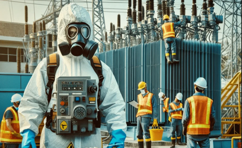 Image related to HAZ8, which may focus on specific hazardous materials or safety practices. It might feature hazard symbols, safety guidelines, or equipment used for handling particular types of risks or chemicals.